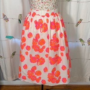 Lane Bryant Floral Skirt sz 18/20